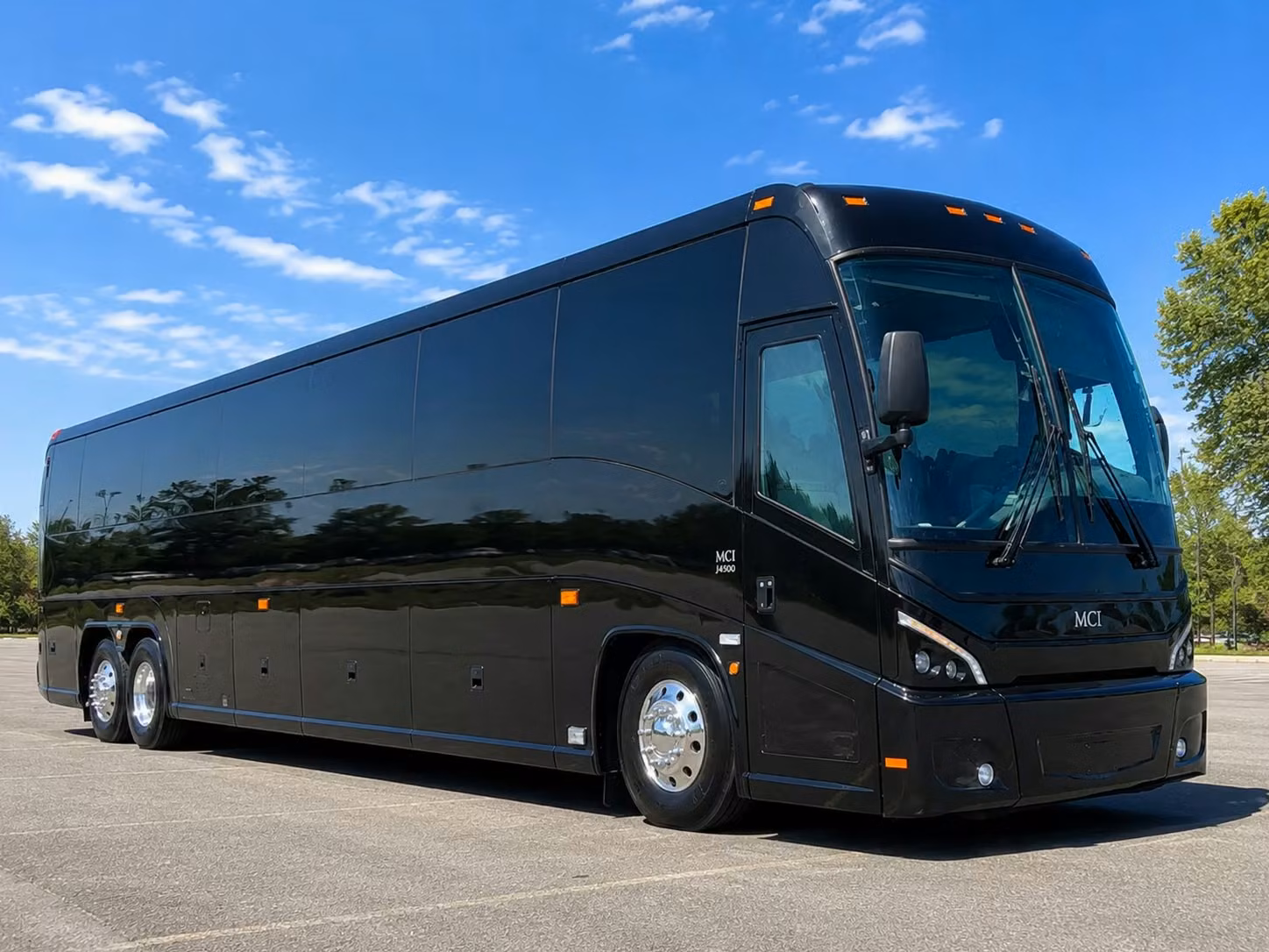 56 passenger charter bus