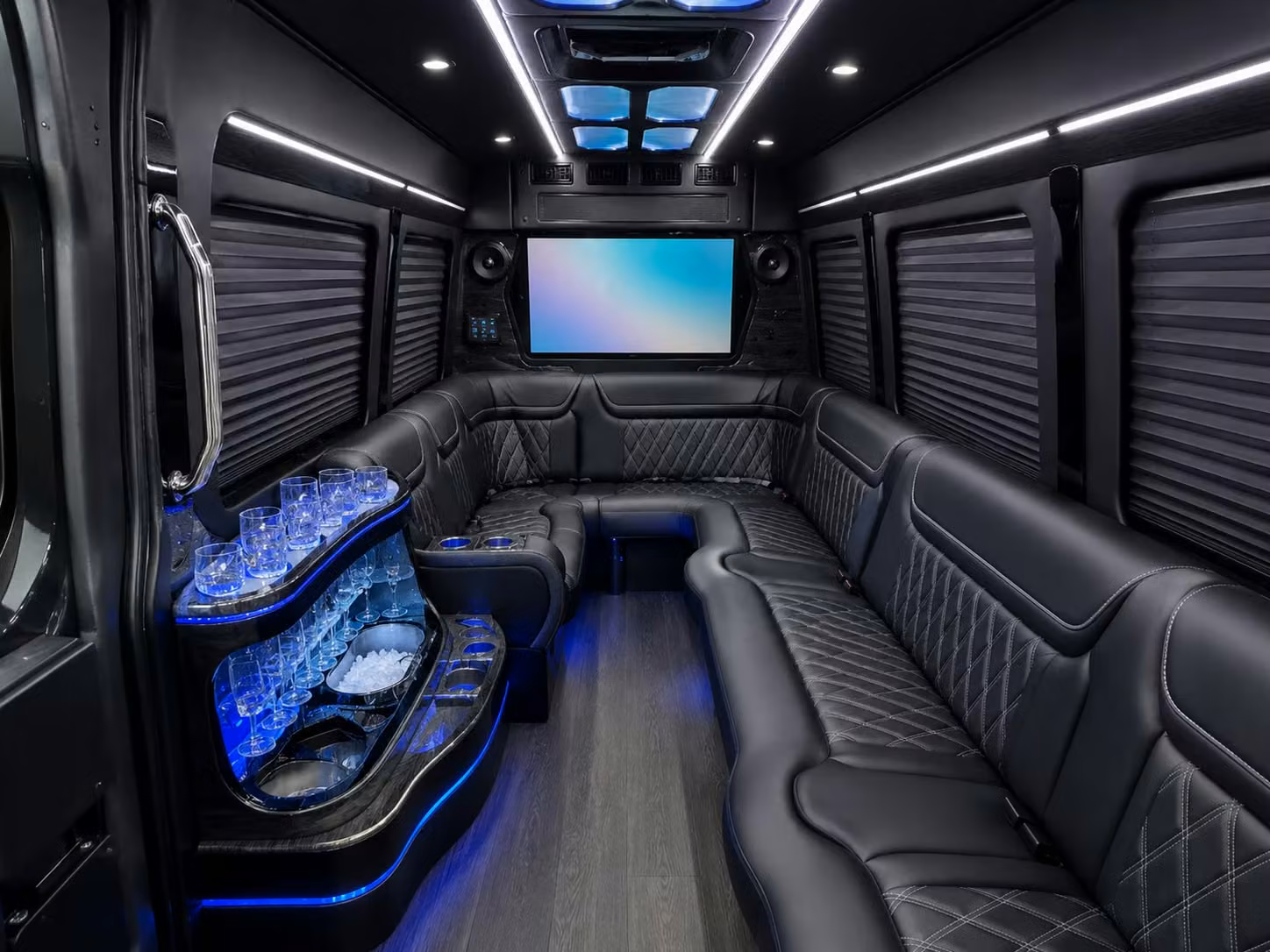 sprinter limousine inside