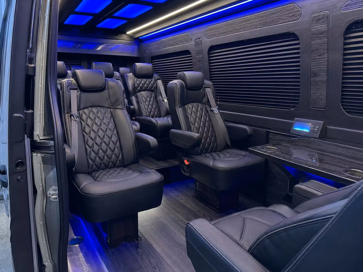 sprinter van transportation for groups and events across gainesville